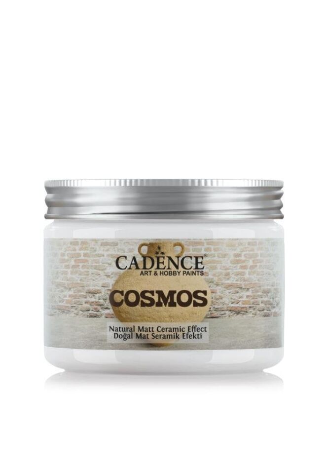 Cadence Cosmos Doğal Mat Seramik Efekti CS01 Beyaz 150ml