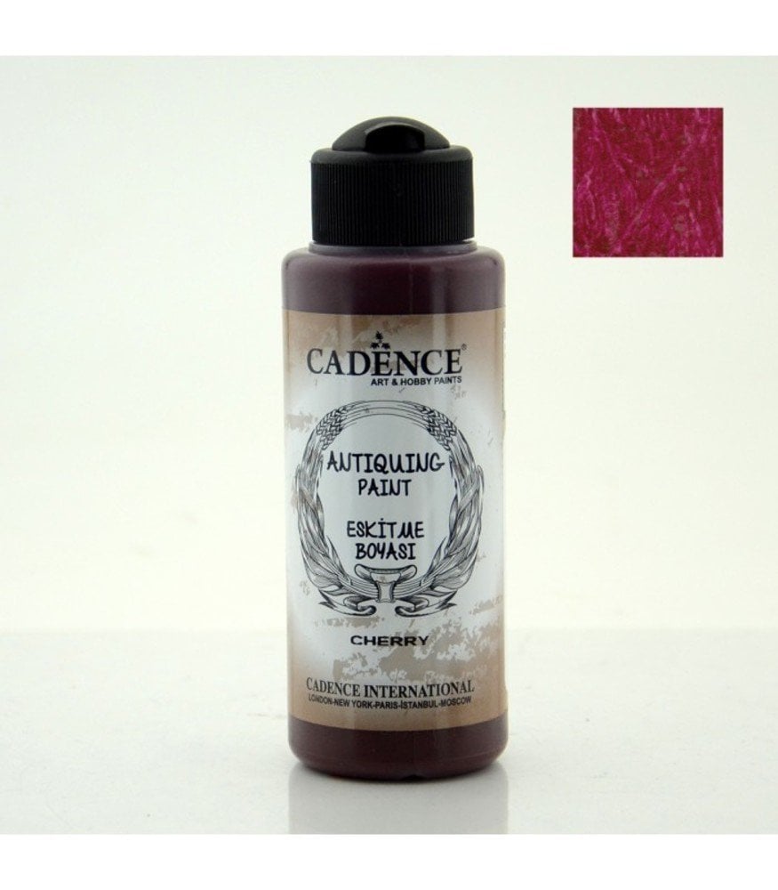 Cadence Eskitme Boyası 307 Vişne Antiquing 120ml