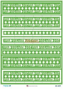 Diamond Pirinç Dekopaj Kağıdı - 2579