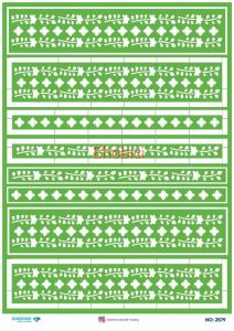 Diamond Pirinç Dekopaj Kağıdı - 2579