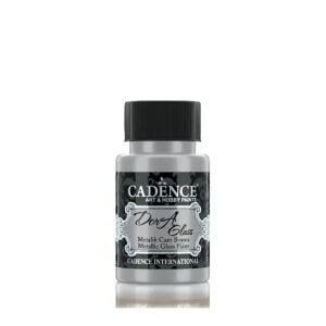 Cadence Dora Glass Cam ve Porselen Boyası - 3132 Gümüş