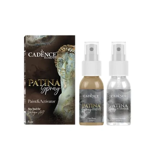 Cadence Patina Sprey Pas Eskitme Sprey Seti 50+50 ML