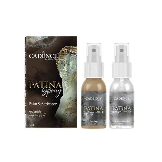 Cadence Patina Sprey Pas Eskitme Sprey Seti 50+50 ML