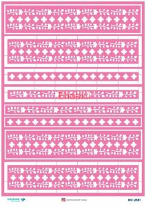 Diamond Pirinç Dekopaj Kağıdı - 2581