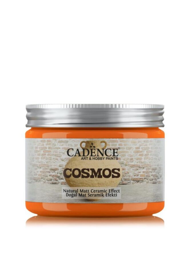 Cadence Cosmos Doğal Mat Seramik Efekti CS04 Turuncu 150ml