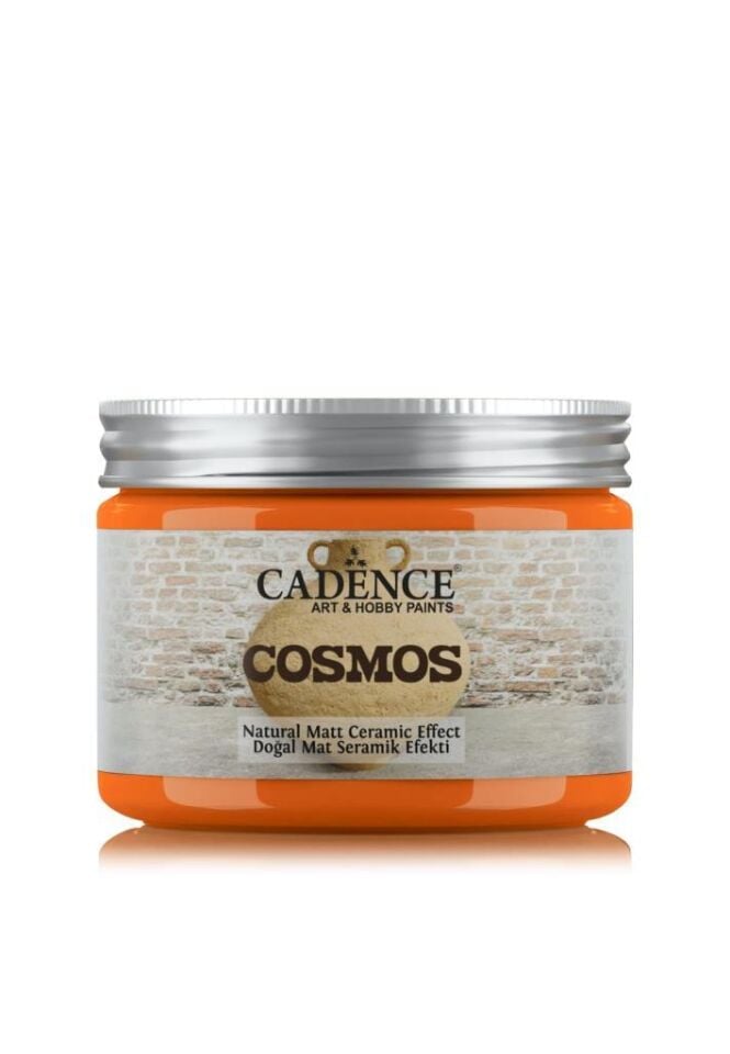 Cadence Cosmos Doğal Mat Seramik Efekti CS04 Turuncu 150ml