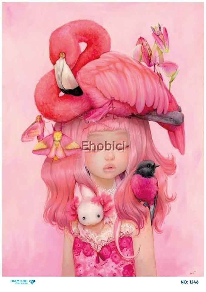 Diamond Pirinç Dekopaj Kağıdı - 1246