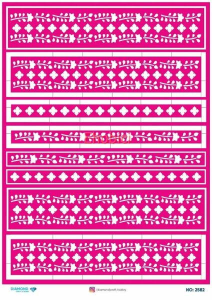 Diamond Pirinç Dekopaj Kağıdı - 2582