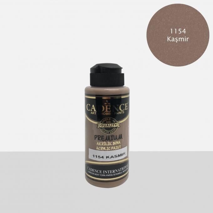 Cadence Akrilik Boya 250ML 1154 Kaşmir Ahşap Boyası