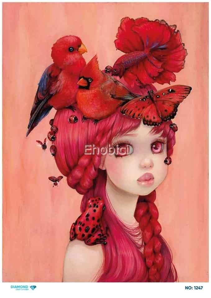 Diamond Pirinç Dekopaj Kağıdı - 1247