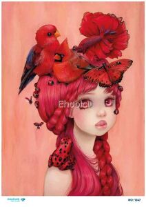 Diamond Pirinç Dekopaj Kağıdı - 1247