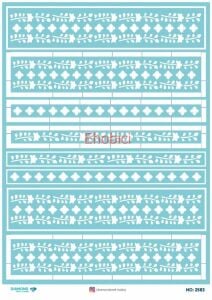 Diamond Pirinç Dekopaj Kağıdı - 2583