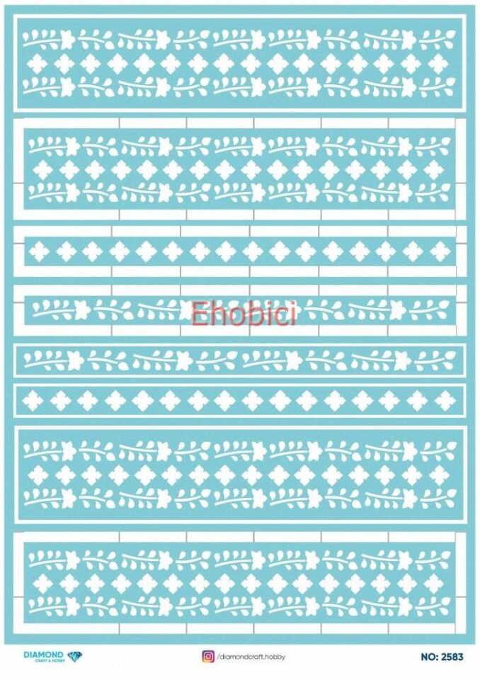 Diamond Pirinç Dekopaj Kağıdı - 2583