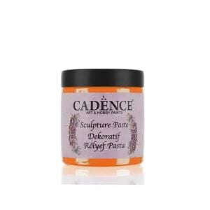 Cadence Sculpture Rölyef Pasta 6817 Turuncu 250ml