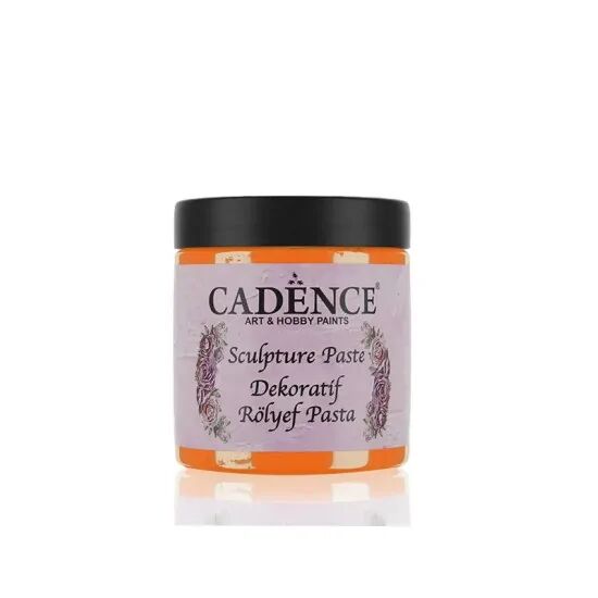 Cadence Sculpture Rölyef Pasta 6817 Turuncu 250ml