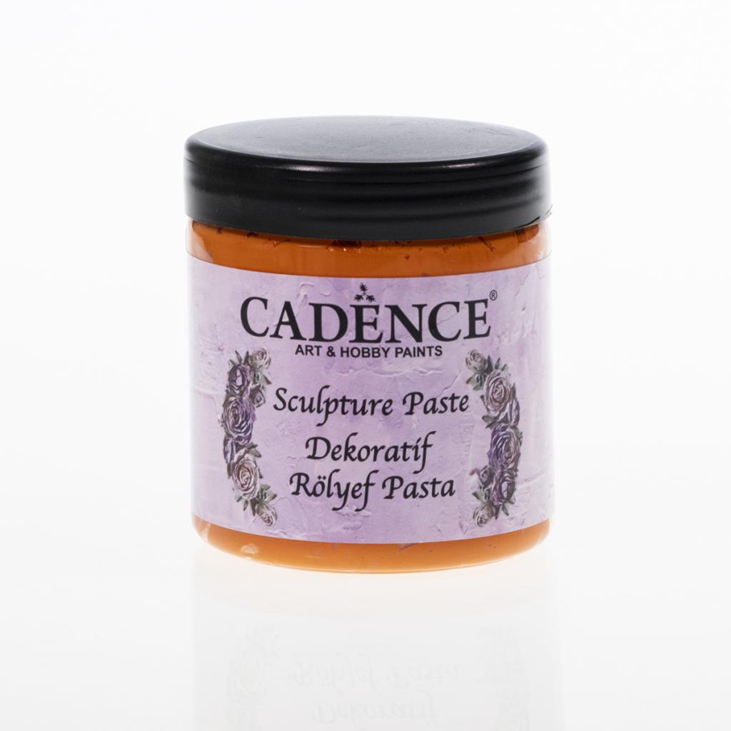Cadence Sculpture Rölyef Pasta 6817 Turuncu 250ml