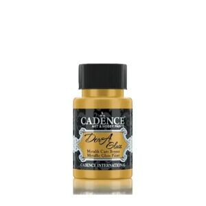 Cadence Dora Glass Cam ve Porselen Boyası - 3136 Rich Gold