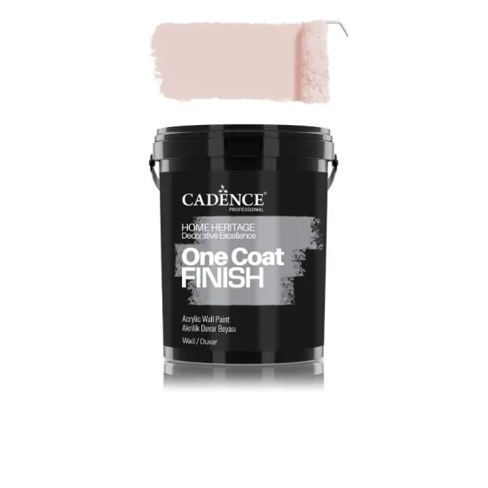 Cadence One Coat Finish OCF04 Doğal Pembe Akrilik Duvar Boyası 2.5 Litre