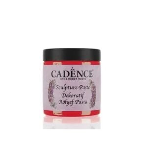 Cadence Sculpture Rölyef Pasta 6824 Kırmızı 250ml