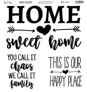 Kumaş Transfer Kağıdı 20x20cm KT-139