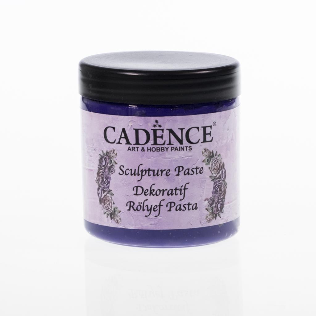 Cadence Sculpture Rölyef Pasta 6831 Mor 250ml