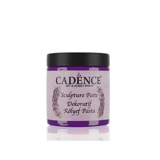 Cadence Sculpture Rölyef Pasta 6831 Mor 250ml