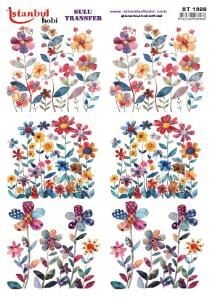 Sulu Transfer Kağıdı 25x35cm ST-1388