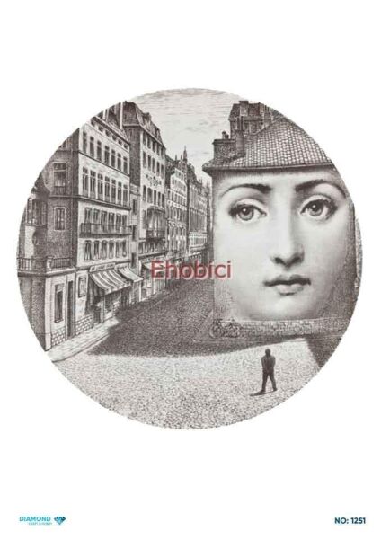 Diamond Pirinç Dekopaj Kağıdı - 1251