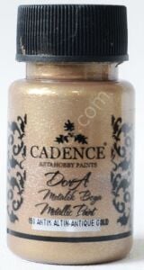 Cadence Dora Metalik Boya 150 Antik Altın 50ML