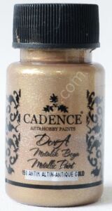 Cadence Dora Metalik Boya 150 Antik Altın 50ML