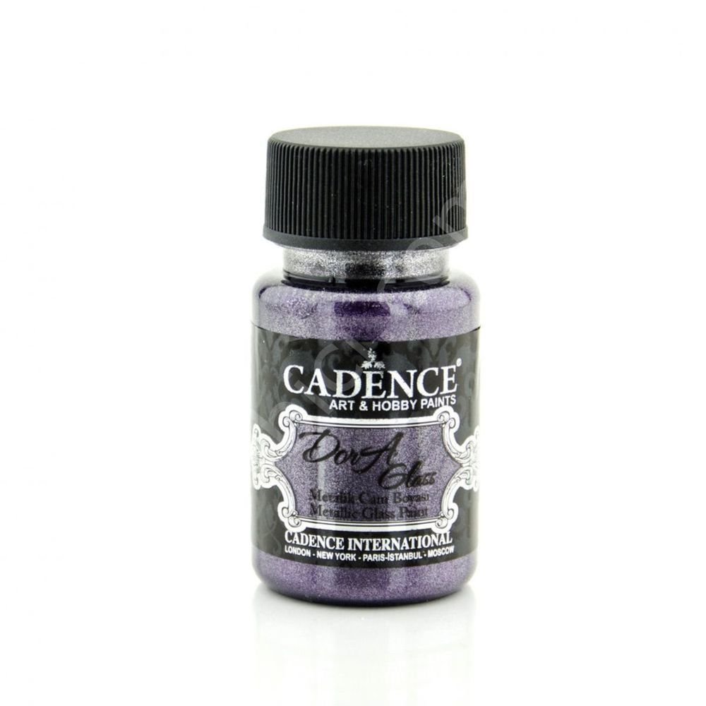 Cadence Dora Glass Cam ve Porselen Boyası - 3139 Koyu Orkide
