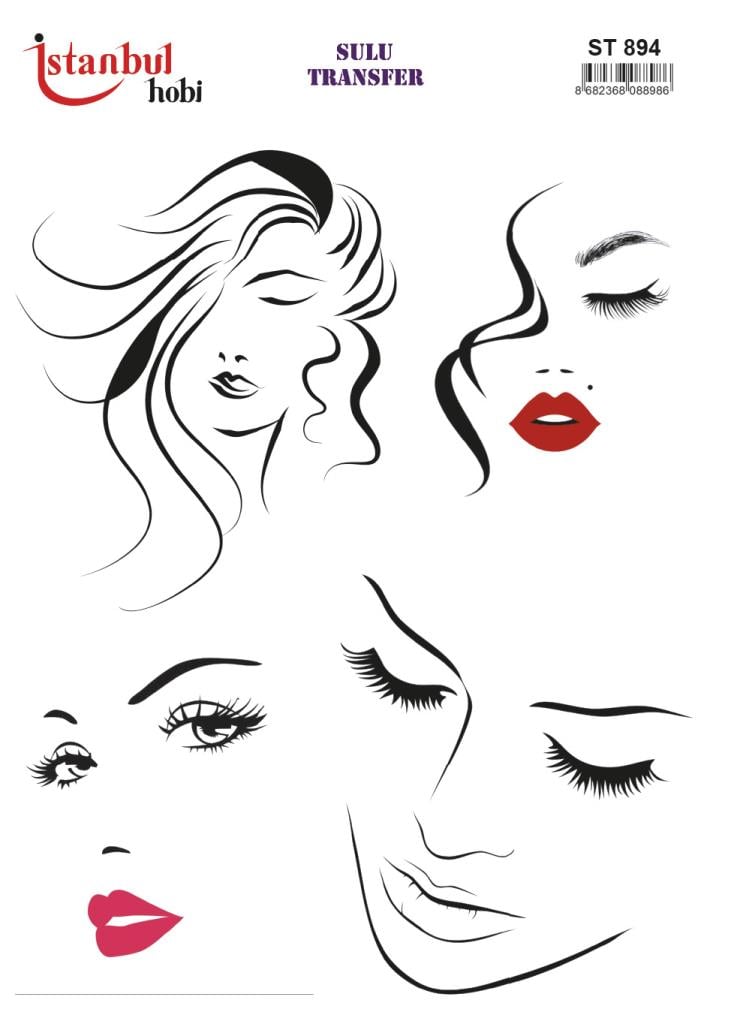 Sulu Transfer Kağıdı 25x35cm ST-894