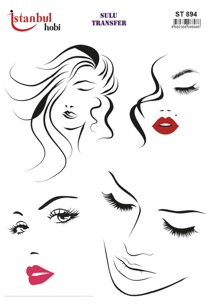 Sulu Transfer Kağıdı 25x35cm ST-894