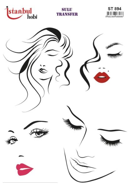 Sulu Transfer Kağıdı 25x35cm ST-894