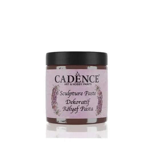Cadence Sculpture Rölyef Pasta 6879 Koyu Kahve 250ml