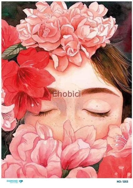 Diamond Pirinç Dekopaj Kağıdı - 1253