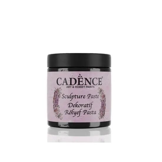 Cadence Sculpture Rölyef Pasta 6886 Siyah 250ml