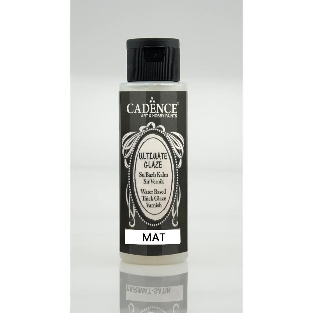 Cadence Ultimate Glaze - Kalın Sır Vernik 70ML (MAT)