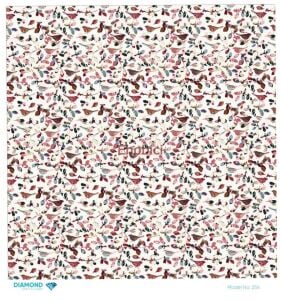 Diamond Pirinç Dekopaj Kağıdı - 254 - 30x30