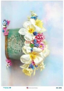 Diamond Pirinç Dekopaj Kağıdı - 2592