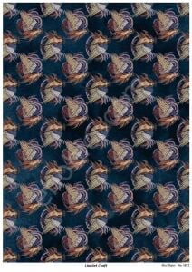 Lineart Pirinç Dekopaj Kağıdı Model - 1872