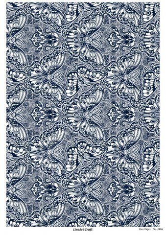 Lineart Pirinç Dekopaj Kağıdı Model - 2486