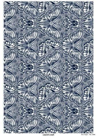 Lineart Pirinç Dekopaj Kağıdı Model - 2486