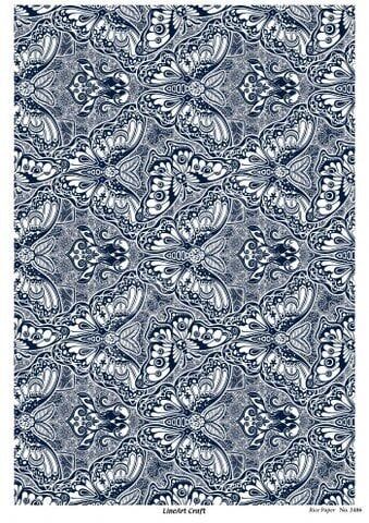 Lineart Pirinç Dekopaj Kağıdı Model - 2486