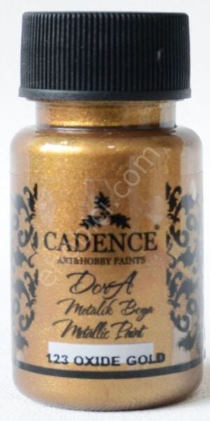 Cadence Dora Metalik Boya 123 Oksit Altın 50ML