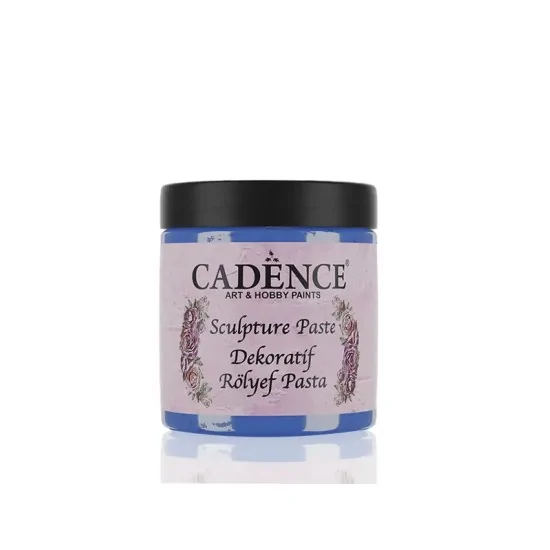 Cadence Sculpture Rölyef Pasta 6848 Mavi 250ml