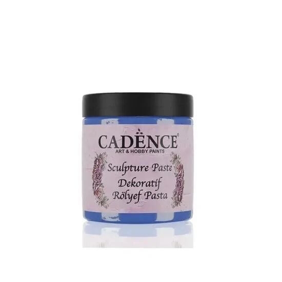 Cadence Sculpture Rölyef Pasta 6848 Mavi 250ml