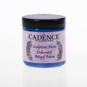 Cadence Sculpture Rölyef Pasta 6848 Mavi 250ml