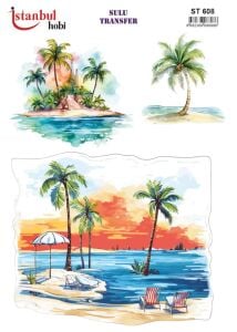 Sulu Transfer Kağıdı 25x35cm ST-608