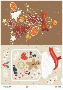 Diamond Pirinç Dekopaj Kağıdı - 3691